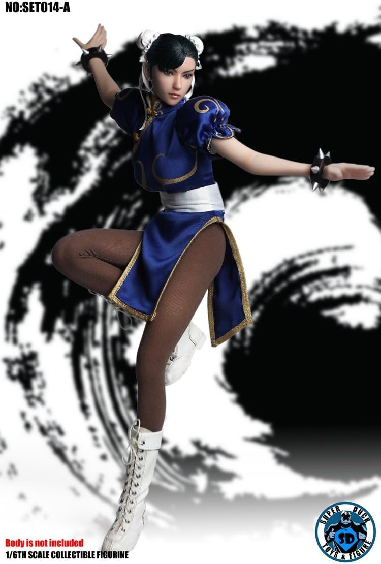 Amazon | SUPER DUCK SET014A 1/6 フィギュア 中国格闘女神 & TBLeague